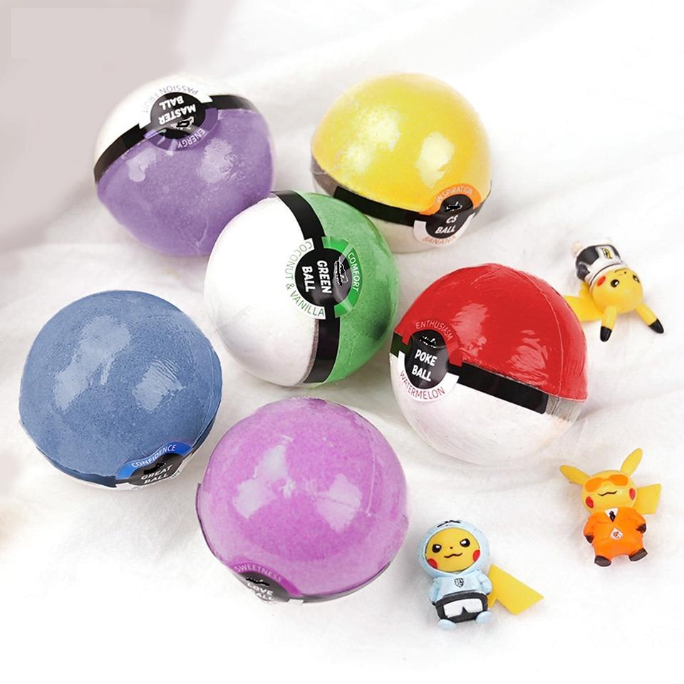 Étiquette privée de la bombe Pokemon Bath