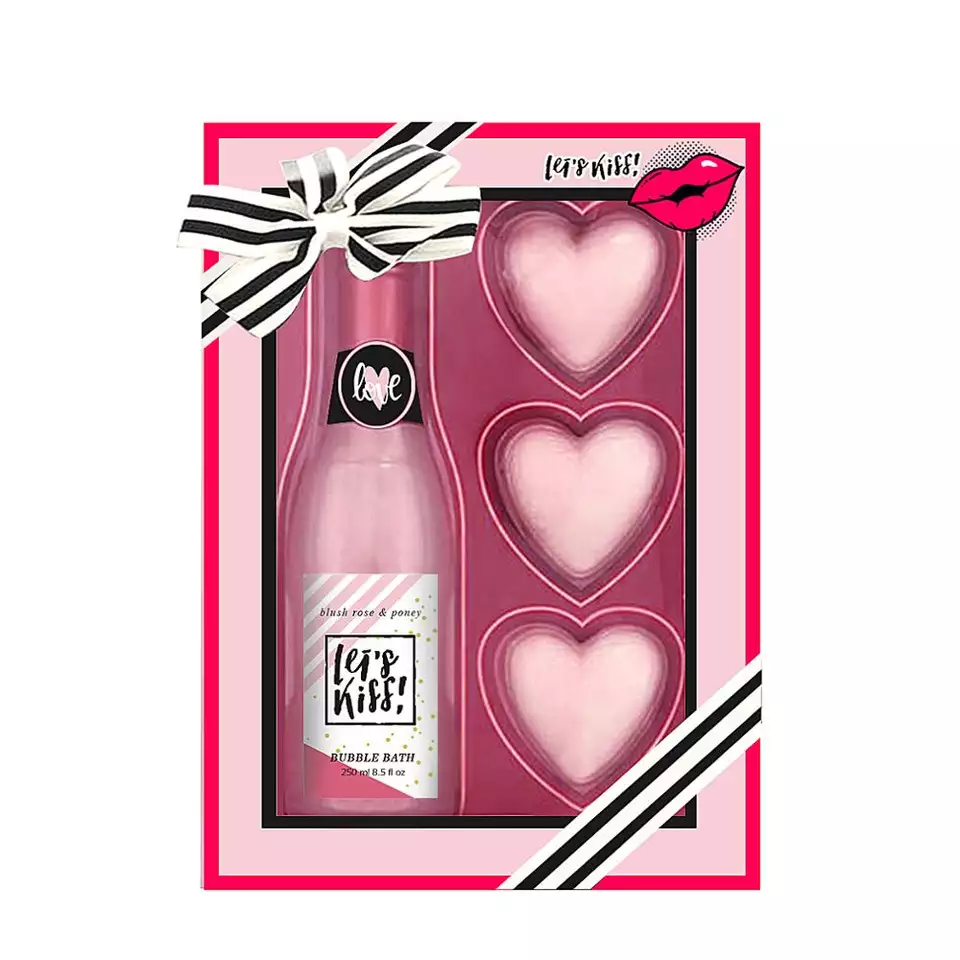 Étiquette privée des bombes de bain Valentines