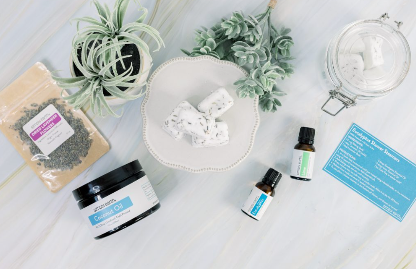 avantages à la vapeur de douche eucalyptus