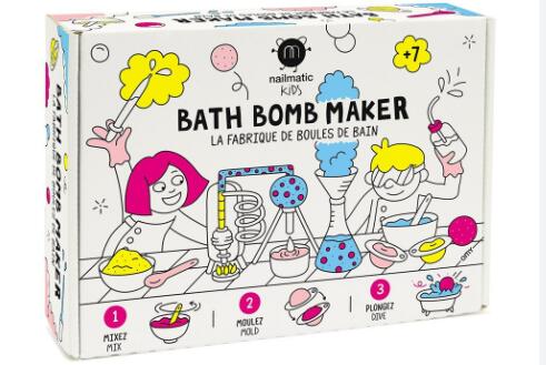 Commande client au Royaume-Uni: simplification du kit de bombe de bain bricolage pour les enfants