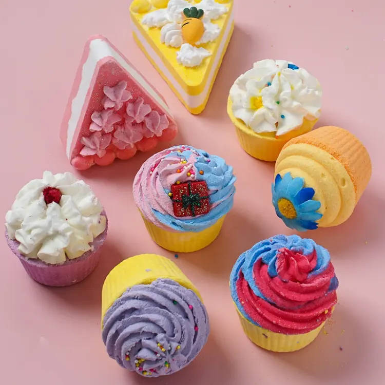Bombes de bain cupcake en gros