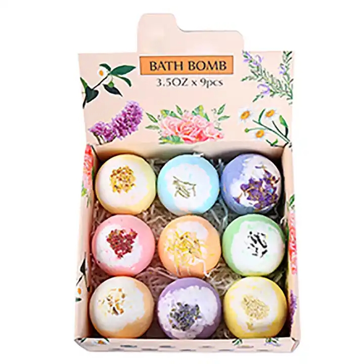 Bombe de bain de fleurs séché en gros