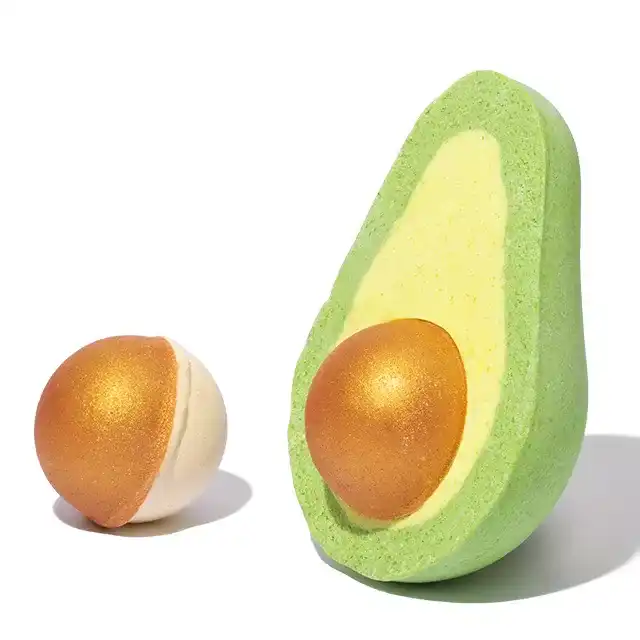 Étiquette privée de la bombe de bain avocat