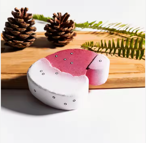 Étiquette privée de la bombe Santa Bath personnalisée