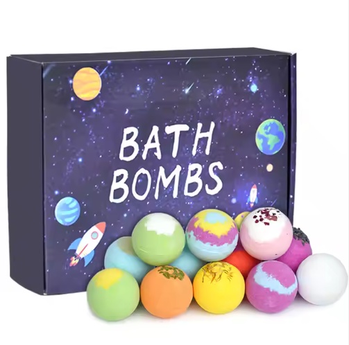 Bombes de bain pour la fête des mères personnalisées