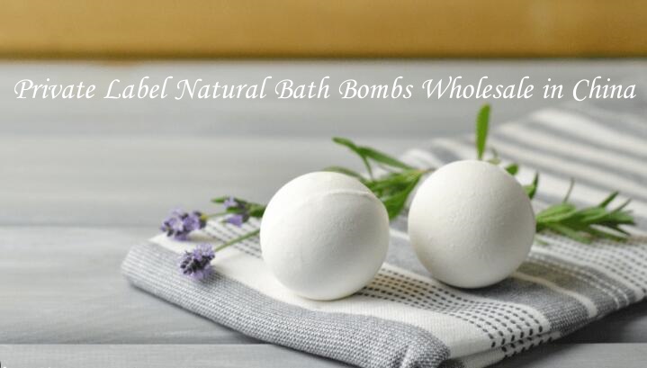 Bombes de bain naturelles de label privé en gros en Chine