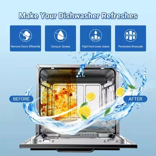 Tablettes nettoyantes pour lave-vaisselle écologiques anti-odeurs - Image 3