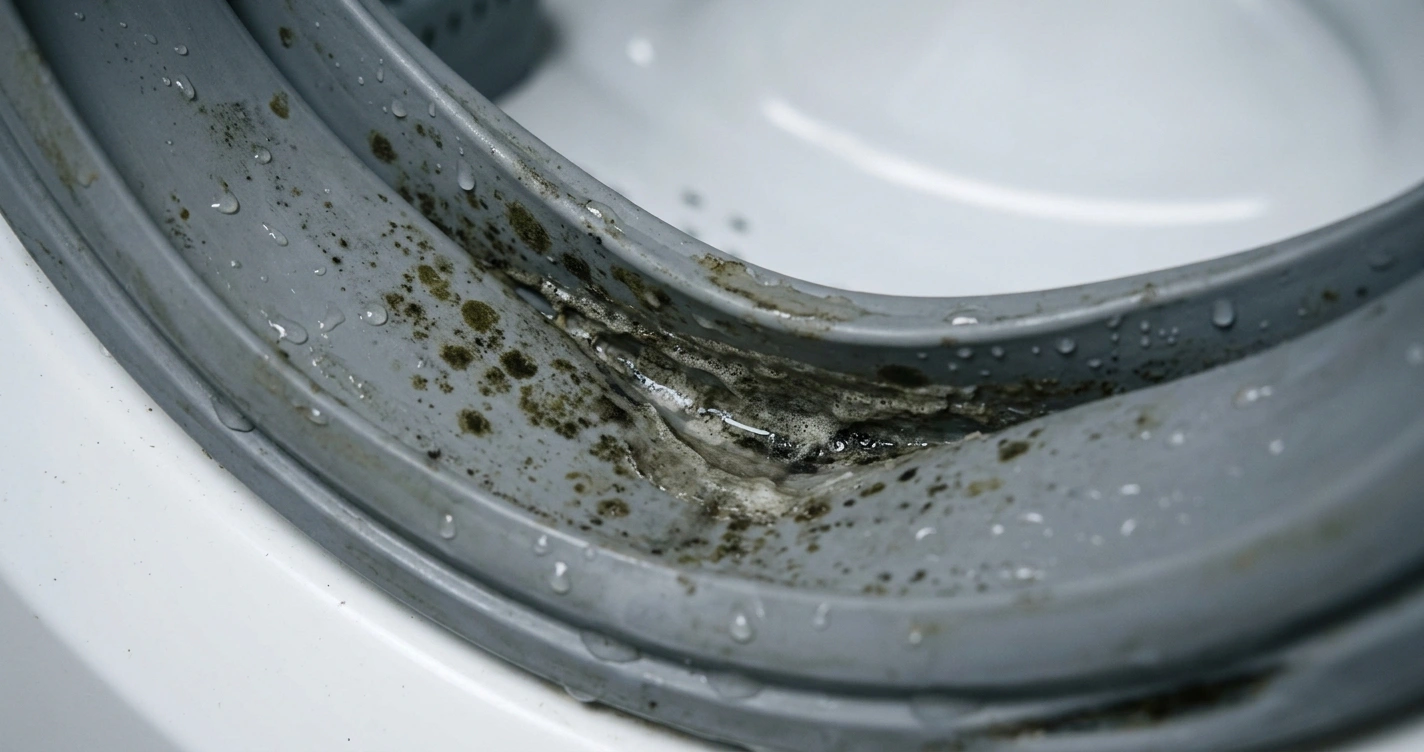 Dirty inner ring of the washing machine
