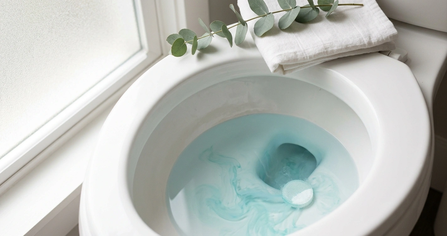 Clean the toilet