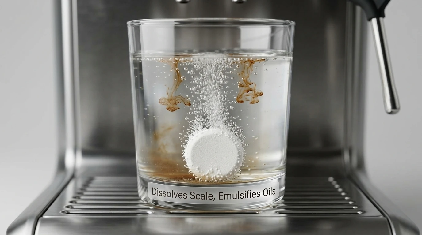 dissolves scale dissolves scale