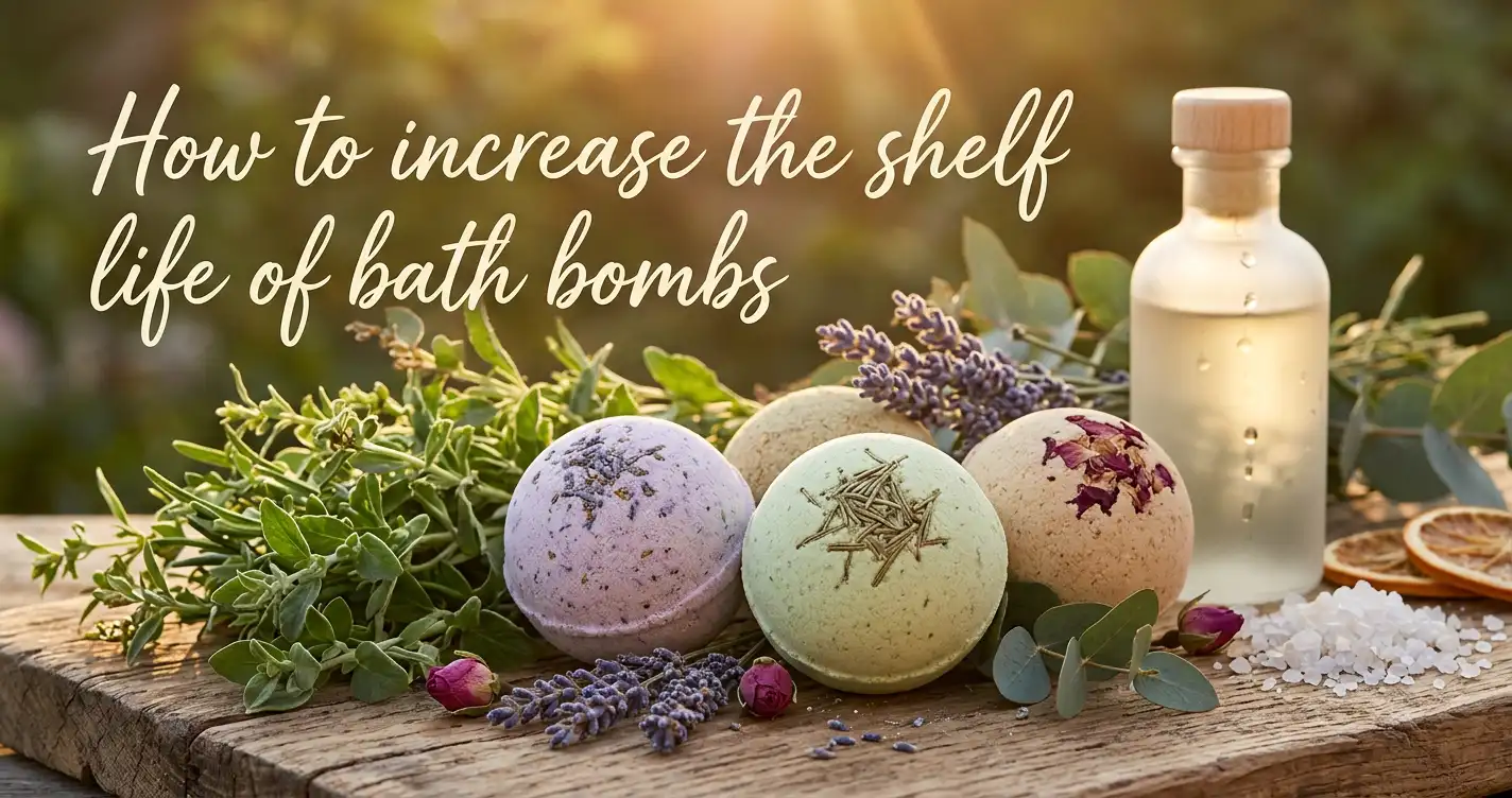 Comment augmenter la durée de conservation des bombes de bain ?