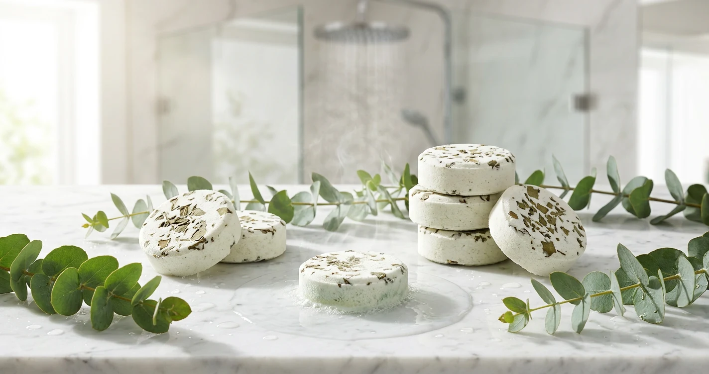Bienfaits des galets de douche à l’eucalyptus