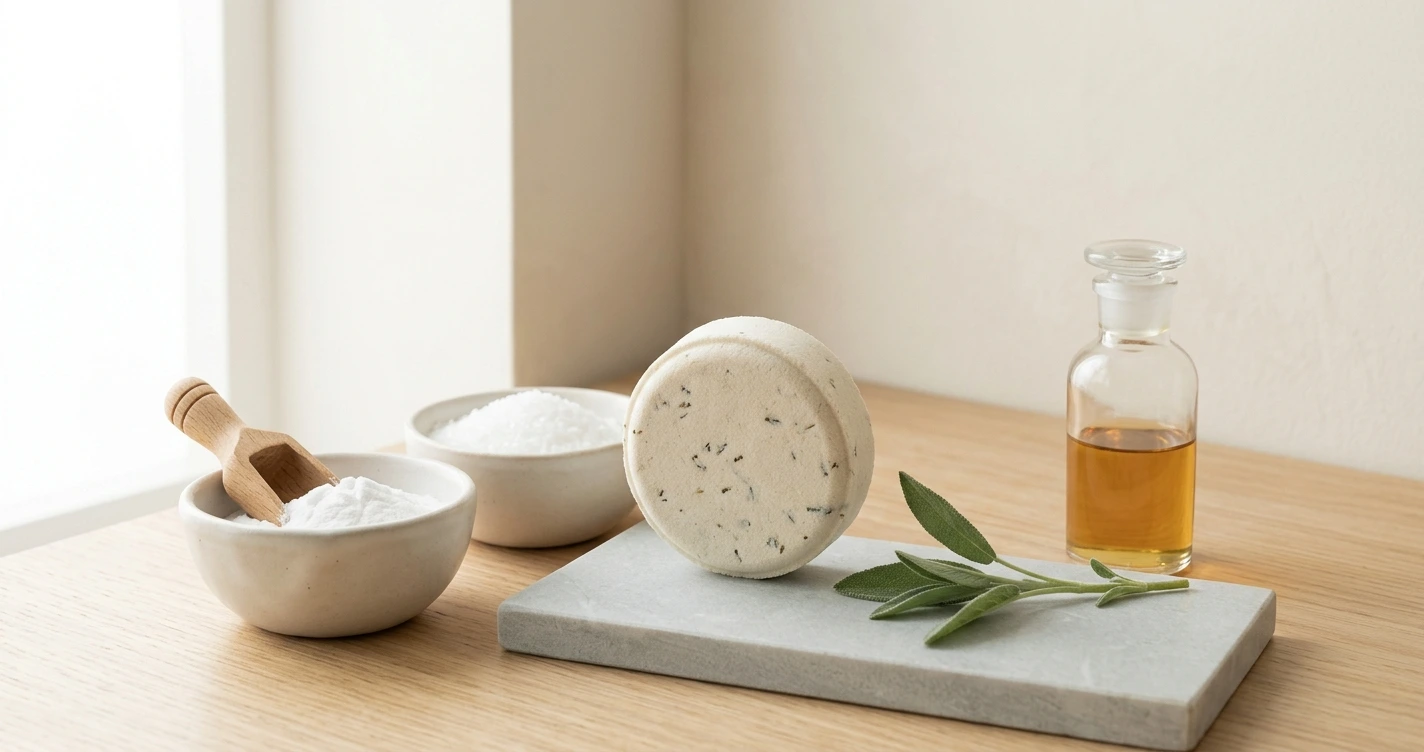 Recettes de base pour galets de douche aromathérapeutiques