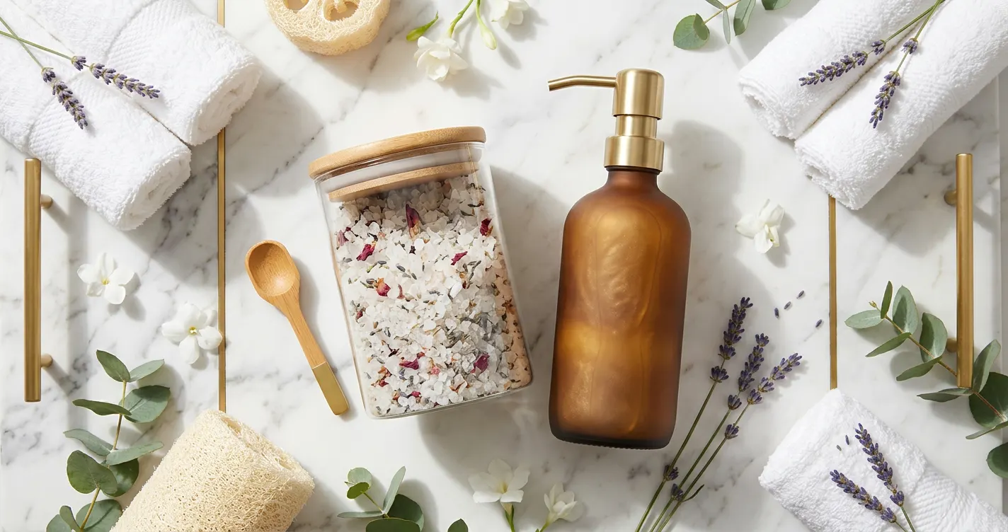 Les sels de bain peuvent-ils remplacer le gel douche ?
