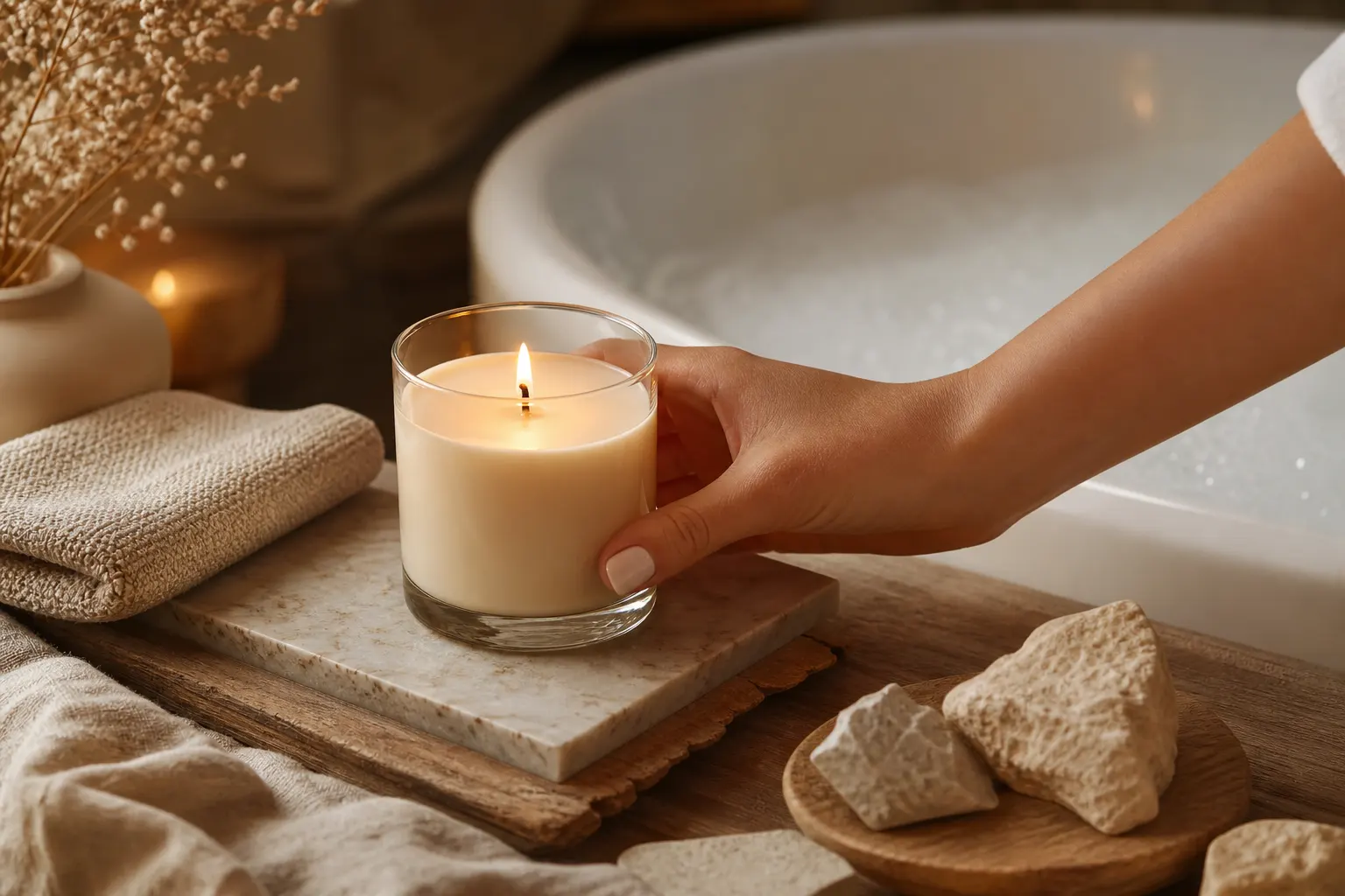 Connaissez-vous les bienfaits de brûler des bougies parfumées chez vous !