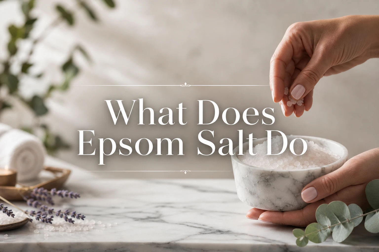 À quoi sert le sel d’Epsom ?
