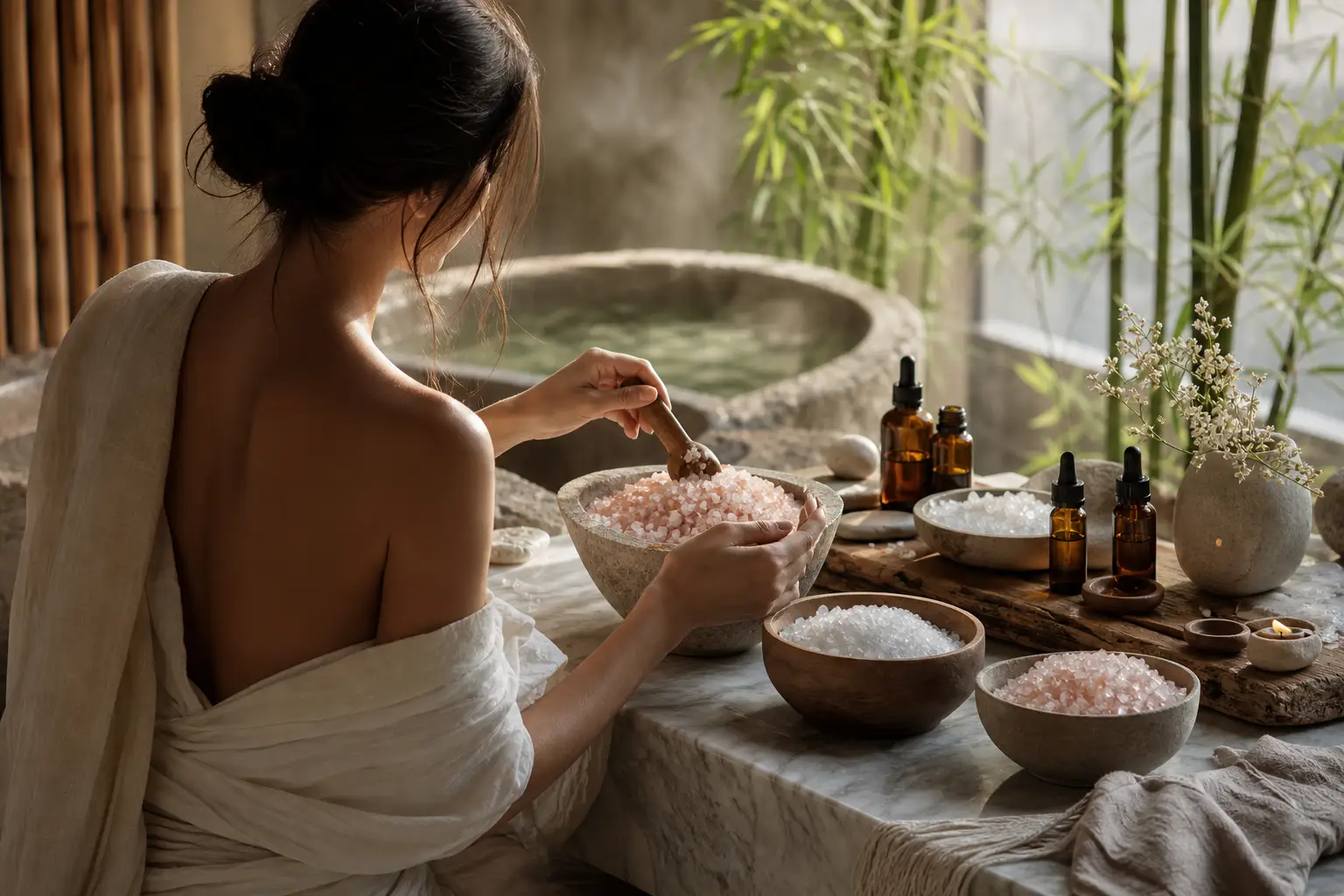 Votre cuisine a probablement tout ce qu’il vous faut pour un bain luxueux