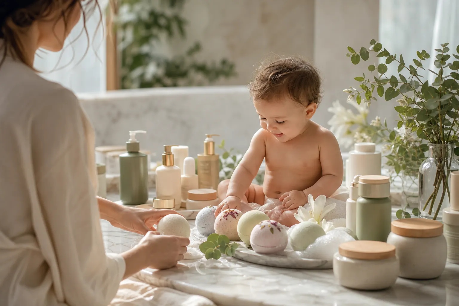 Que se passe-t-il si un bébé mange une bombe de bain ?