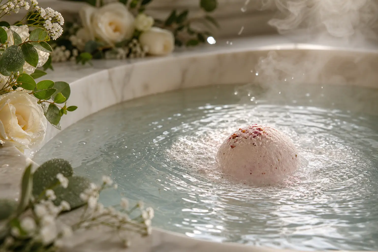 Puis-je mettre une bombe de bain dans mon spa ?