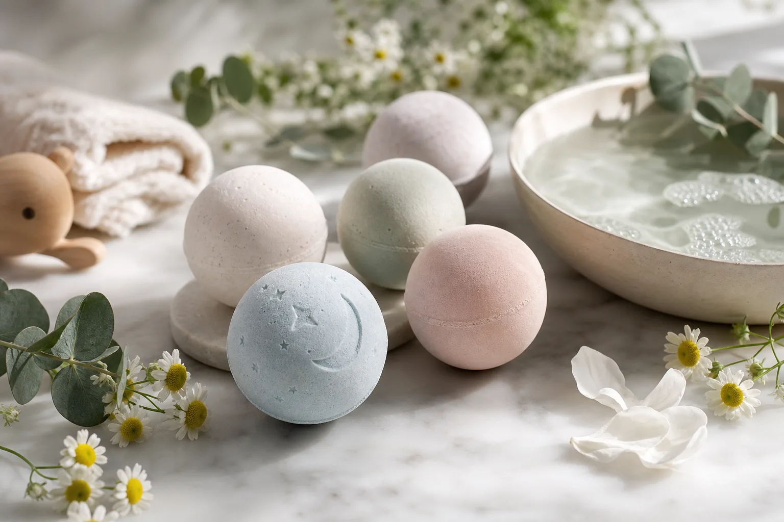 Recette de bombes de bain pour enfants