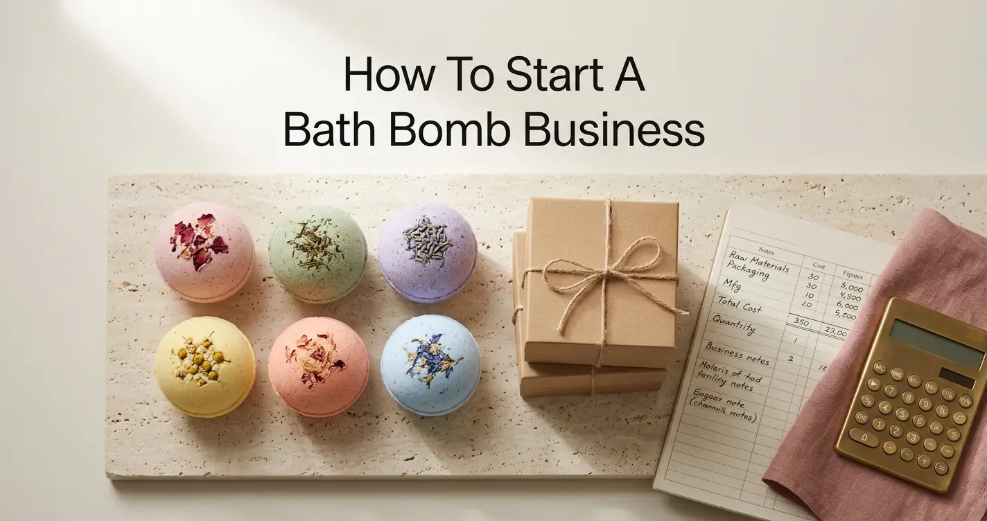 Comment lancer une entreprise de bombes de bain