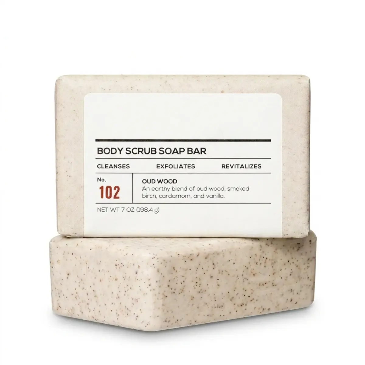 Savon exfoliant pour le corps fabriqué à la machine