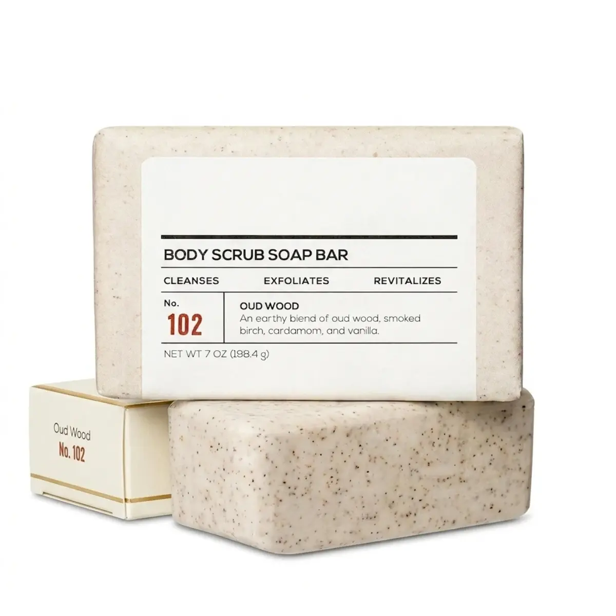 Savon exfoliant pour le corps fabriqué à la machine - Image 2