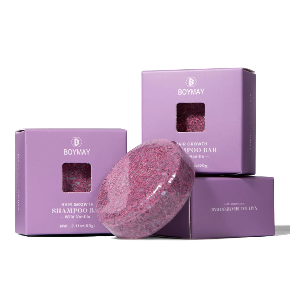 Shampooing violet nourrissant solide