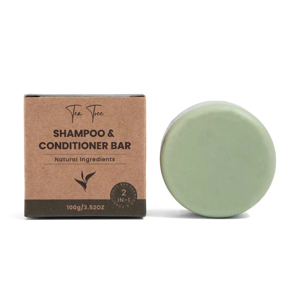 Barre de shampoing artisanale végétalienne aux plantes OEM - Image 3