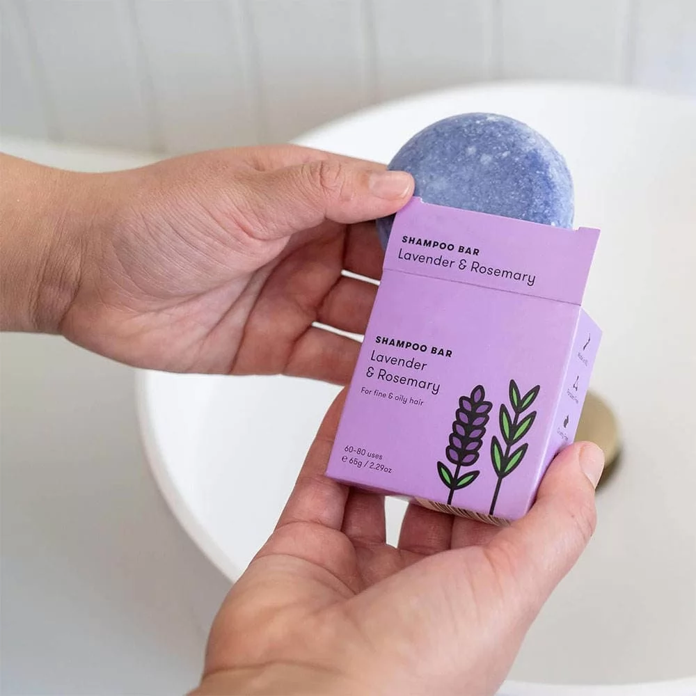 Barre de shampoing Oem à la lavande et au romarin - Image 3