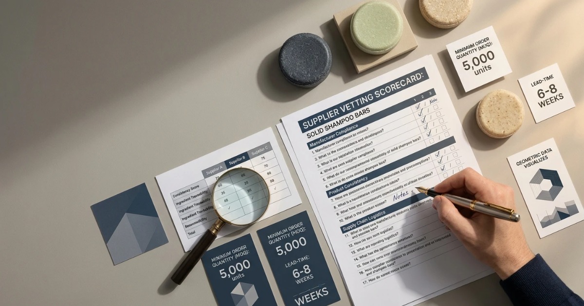 10 questions à poser à un fabricant de shampooings solides avant de passer commande