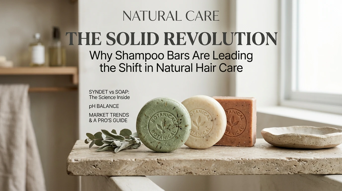 Pourquoi les shampoings solides séduisent le mouvement des soins capillaires naturels