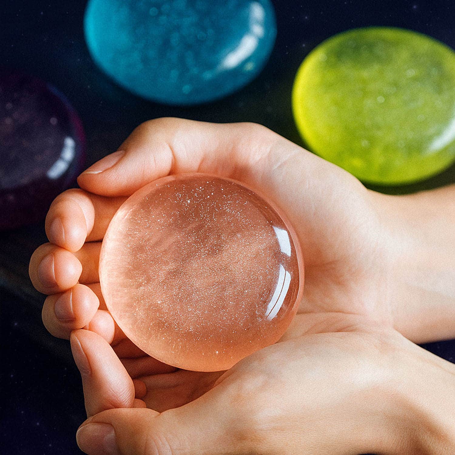 Savon artisanal galaxie ciel étoilé sous marque privée - Image 3
