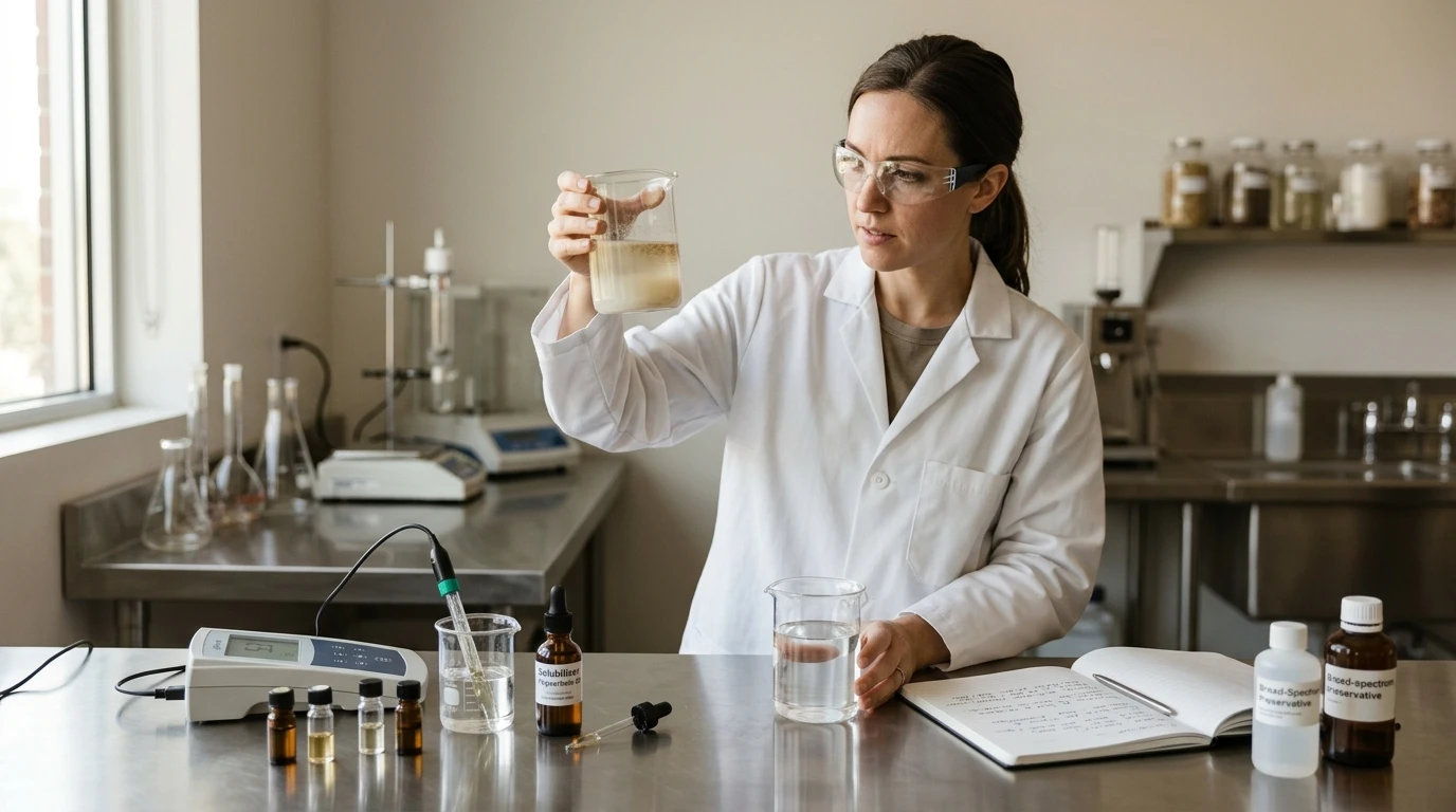 Défauts de fabrication des body mists : causes et solutions