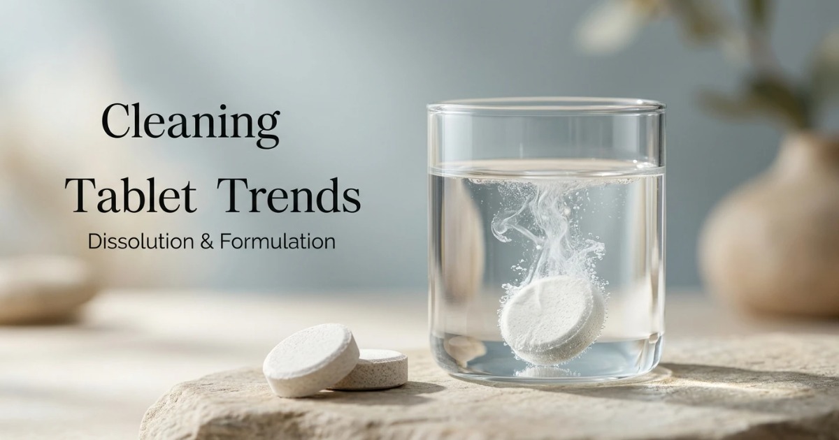 Tendances 2026 des pastilles nettoyantes